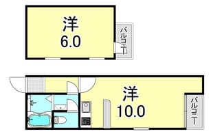 LOFTの物件間取画像